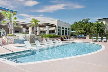 community swimming pool